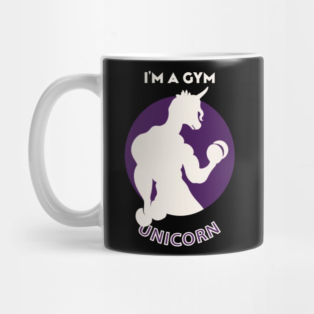 I'm A Gym Unicorn by Selva_design14